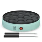 Ulticor Mini Maker 14-HOLE Electric Poffertjes Pancakes, Green New. Price: $32.95.