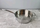 Viking 3-PLY Stainless Steel 5.25 Qt Saute Pan Induction Ready 40011-3052 No Lid Used. Price: $49.87.