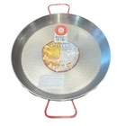 Garcima 15-INCH Polished Steel Paella Pan, 38CM, Silver Spain Free Ship Unused New. Price: $29.99.