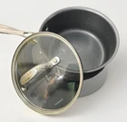 Cuisinart 619-16 Chef's Classic Non-stick Hard Anodized 1/2 Qt. Saucepan Used. Price: $17.00.