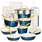 Cookware Set Piece Ceramic Non Stick Induction Pots Pans Gotham Steel 20PCS New. Price: $369.99.