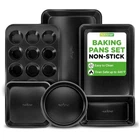 Nutrichef Carbon Steel Bakeware Set Non-stick Baking Pans New. Price: $80.99.