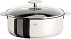 Cristel Non-stick 4 Quart Saut -pan With Glass Lid Multiply Stainless Steel M... New. Price: $289.95.