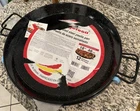 Magefesa Black Enamel Steel Paella Pan 46CM Dishwasher Safe For Gas & Electric New. Price: $35.00.