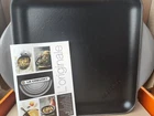 Creuset Flint Oyster Enameled Cast Iron Skinny Square Griddle 9.5" France Nib New. Price: $169.50.