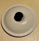 Vintage Le Creuset Sauce Pan Pot 16 Lid White Cast Iron France Kitchen Only Used. Price: $24.99.