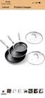 New Deluxe Hybrid Nonstick 5-PIECE SET,8,10,12 Inch Frying. Price: $110.00.
