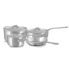 Mauviel M'cook Sb 7-PIECE Cookware Set, Brushed Cast Stainless Steel Handles New. Price: $699.95.