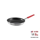 Professional 12-INCH Large Frying Pan, (red Handle) New. Price: $41.47.