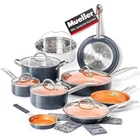Mueller Ultraclad Copper Piece Induction Cookware Set MC-14C New. Price: $99.99.