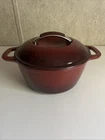 Kitchenaid Red Enameled Cast Iron Dutch Oven With Lid 9 Used. Price: $35.35.