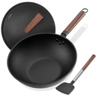 Todlabe Carbon Wok, 13-INCH, Pre-seasoned, Steeltop New. Price: $44.10.