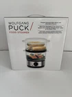 Wolfgang Puck Stackable 2-TIER Baskets Food Steamer 400-WATT New In Box Bpa Free. Price: $18.77.