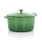 Crock-pot Artisan 2 Piece 5 Quarts Enameled Cast Iron Dutch Oven In Pistachio New. Price: $84.10.