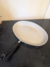 Vintage Stainless T-fal Oval Skillet Fish Or Sauce Frying Pan 10 X14 France Mcm Used. Price: $40.00.
