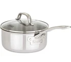 Large Viking 3-PLY Stainless Steel Clad Sauce Pan Pot Qt New. Price: $84.99.