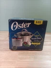 Oster 5PC Stainless Steel Dutch Oven With Lid & 3 Section Dividers 4 Qt New Open. Price: $18.69.