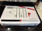 All Clad Lasagna Pan W/2 Red Oven Mitts Stainless New Box & Bonus Ladle. Price: $74.99.
