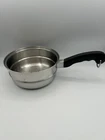 Vtg Saladmaster 8 Double Boiler Steamer Insert Strainer Colander Stainless Steel Used. Price: $29.95.
