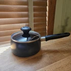 Pampered Chef 1 Qt Sauce 6 Pan Anodized Aluminum Non-stick Saute Pot & Lid Used. Price: $19.99.