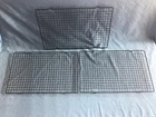 3 Pre-owned Cooks Essential Non-stick 16" By 10" Cooling Baking Roasting Racks Used. Price: $20.00.