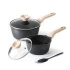 Kordisen Sauce Pan Set With Lid, 1.5QT & 2.5 Nonstick Cooking Pots Pour New. Price: $62.51.