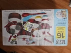 Tasty Clean Ceramic 16 Piece Non-stick Cookware Set, Red New. Price: $59.99.