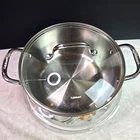 Cuisinart Multi-purpose 5.5 Qt Model 755-26GD W/lid & Stainless Strainer Basket. Used. Price: $21.95.