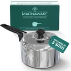 Magnaware Cast Aluminum Sauce Pan With Lid 2 - Quarts, New. Price: $122.64.