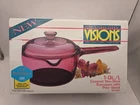Cranberry Visions Corning Cookware Pot Qt Saucepan 6015081 New Sealed Box. Price: $64.99.