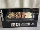 Proctor Silex Black Plastic Nonstick Surface Electric Griddle 200 Sq In New. Price: $69.99.