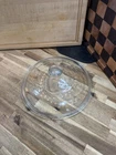 Unmarked Wagner / Pyrex C-8 Glass Dutch Oven Lid. Used. Price: $39.99.