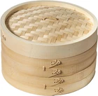 Joyce Chen 2-TIER Bamboo Steamer Baskets, 10-INCH New. Price: $28.28.