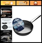 10" Pre-seasoned Carbon Steel Frying Pan, Anti-warp Skillet For All Cooktops, Ov New. Price: $73.79.