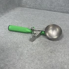 Vollrath 47142 2-2/3OZ Stainless Steel Sz 12 Thumb Action Green Handle Disher Used. Price: $9.99.