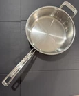Cuisinart MCP33-24HN Multiclad Pro 3.5 Qt Stainless Steel Saut Pan : No Lid Used. Price: $40.00.