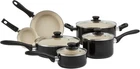 Amazon Basics 11 Piece Ceramic Non-stick Pots & Pans Set Dishwasher Oven Safe New. Price: $79.97.