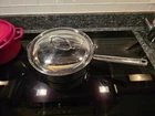 Vintage 80S Cuisinart Commercial 5.5 Qt Saut Pan Lid Helper Handle Made Fr Used. Price: $199.00.