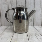 Vollrath 2 Qt Batter Can Stainless Pancake Dispenser Holder Pitcher Jar Jug Lid Used. Price: $65.00.