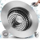 3-IN-1 Stainless Steel Sink Aid Drain Strainer Stopper Kitchen Basket Filter New. Price: $15.99.