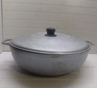 Imusa 12 Qt Caldero Cast Aluminum 14.5" Skillet Wok Dutch Oven Stockpot Pan Lid Used. Price: $79.99.