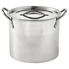 Pot Stainless Steel 20.6 Quart Silver Lid Imusa L300-40313TP Stock New. Price: $74.99.