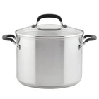 8 Quart Stainless Steel Stockpot With Lid, Even Heating, Silicone Grip, Inductio New. Price: $112.32.