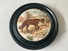 Fox - Pot Lid Original Wood Frame Size 14CM Across Unspecified. Price: $26.84.