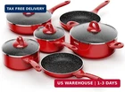 Induction Cookware Pots And Pans Set 10 Piece, Bezia Dishwasher Safe Nonstick New. Price: $138.51.