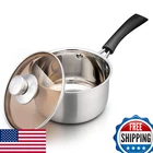 Teamfar Saucepan Lid 2 Qt Cooking Pot Milk Stainless Steel New. Price: $36.23.