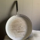 Select, Calphalon Round Grill (12 Ceramic Nonstick) White Pan Skillet Used. Price: $23.99.