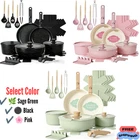 Cookware Set 21PCS Nonstick Detachable Handle Induction Dishwasher Safe New. Price: $124.49.