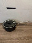 Cuisinart 619-14 Chef's Classic Nonstick Hard-anodized 1-QUART Saucepan W/ Lid Used. Price: $29.59.