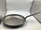 Mauviel M'steel Black Carbon Natural Nonstick Frying Pan W/ Iron Handle, 12.6-IN New. Price: $86.07.